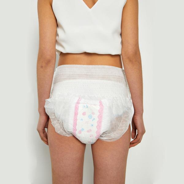 Certified Women's Menstrual Pants with Fluff Pulp and ISO9001/ISO14001