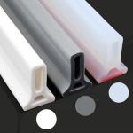 High Quality Silicone Shower Threshold Water Barrier Bathroom Water Stopper
