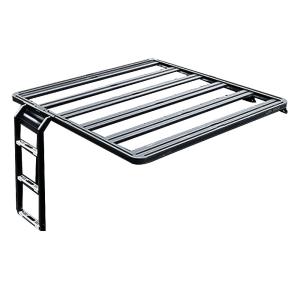 Wholesale Jeep Wrangler JK Roof Rack with Ladders and Q235-8 Steel Material Size 840*400*261mm from china suppliers