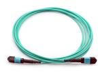 Manufacturing 12F MPO PC MPO PC OM3 3.0 3M Type B 3.0mm OM3-300 Fiber Optic