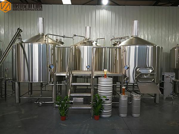 Quality 2000 L Beer Brewing System Microbrewery Equipment With Steam Heating System for sale