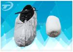 PP Disposable Waterproof Boot Covers With 35gsm , Nonwoven Protective Non Slip