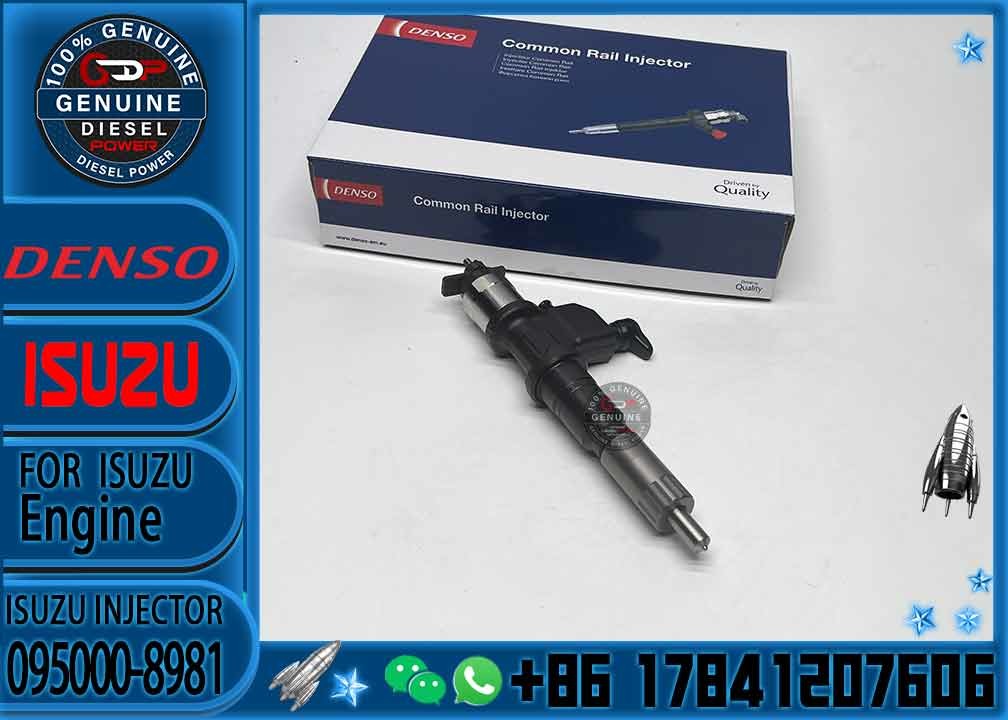 Common Rail Injector High Quality fuel injector 095000-8980 095000-8981 095000-8982 8-98167556-2 for ISUZU 6WG1 Engine