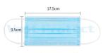 Shelf Life 2 Years EN14683 Hospital Supply Disposable 3 Ply Breathable Earloop