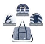 40l Weekender Nylon Travel Duffel Bags Foldable Lightweight Waterproof 17x14x7