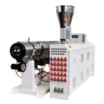 Big Output PS107 120 135 /28 Parallel Twin Screw Extruder PVC Tube Pipe Profile