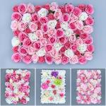 Factory direct sale artificial flower wall for wedding stage decoration