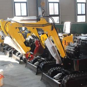 Wholesale 1.8ton Double Cylinder Household Crawler Mini Excavator With 230mm Rubber Track from china suppliers