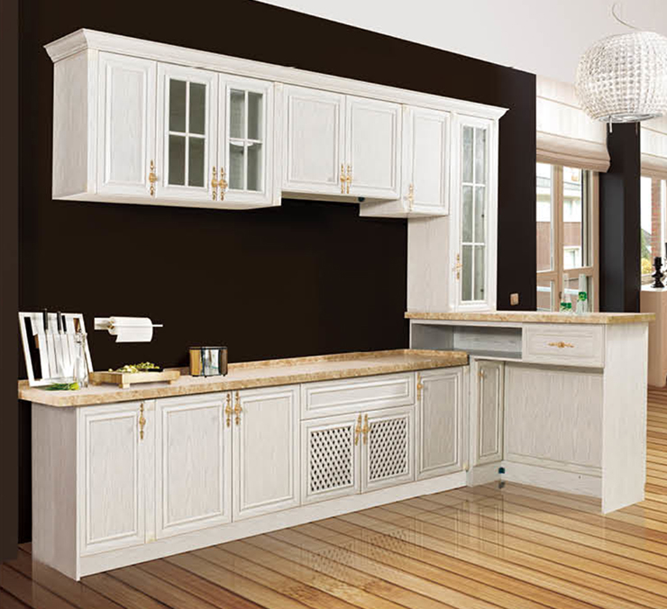 aluminum kitchen cabinet