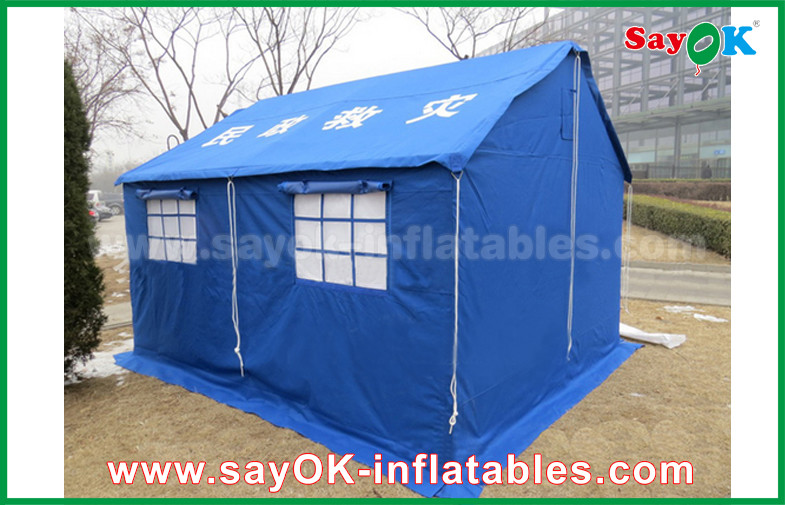 Instant Canopy Tent Emergency Disaster Relief Tent Refugee Tent For Government 300x400x270cm