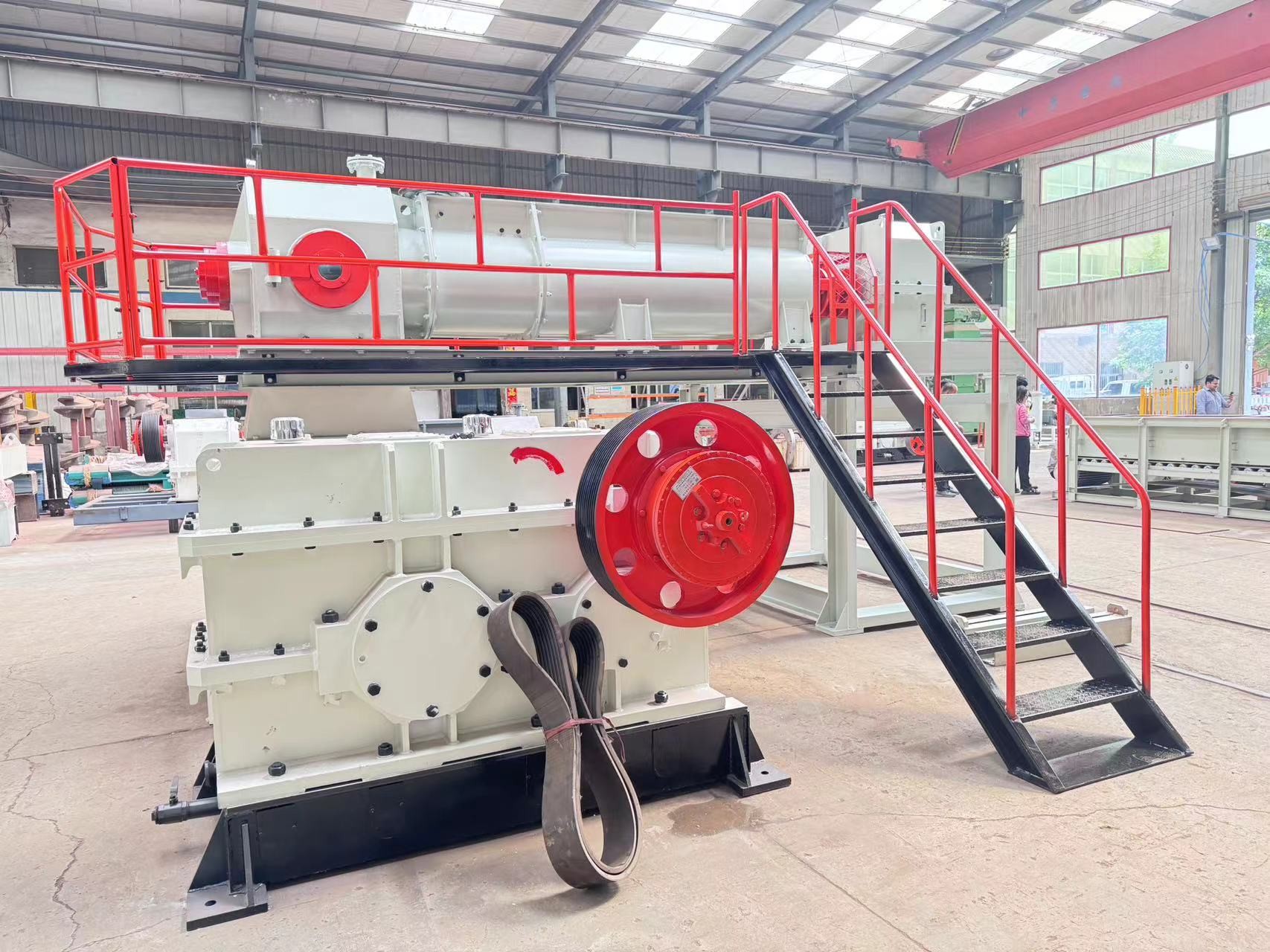 JKY60 Double Stage Vaccum Extruder Fired Clay Brick Making Machine for Brick 28000-35000 Bricks/hr