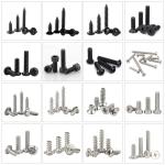 Carbon Black Oxide Self Tapping Metal Screws Convenient Fastening Solution