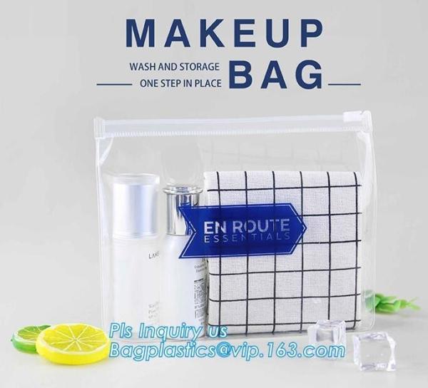 vinyl toiletry zipper bag pvc slider bag,pvc tote bag, zipper bag vinyl toiletry