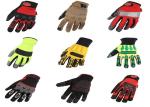 Nitrile Mens Safety Hand Gloves Comfortable Fit Dexterous Durable Impact
