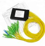 ABS Module Fiber Optic Splitter Box Singlemode G657A 1X16 Customized Pigtail