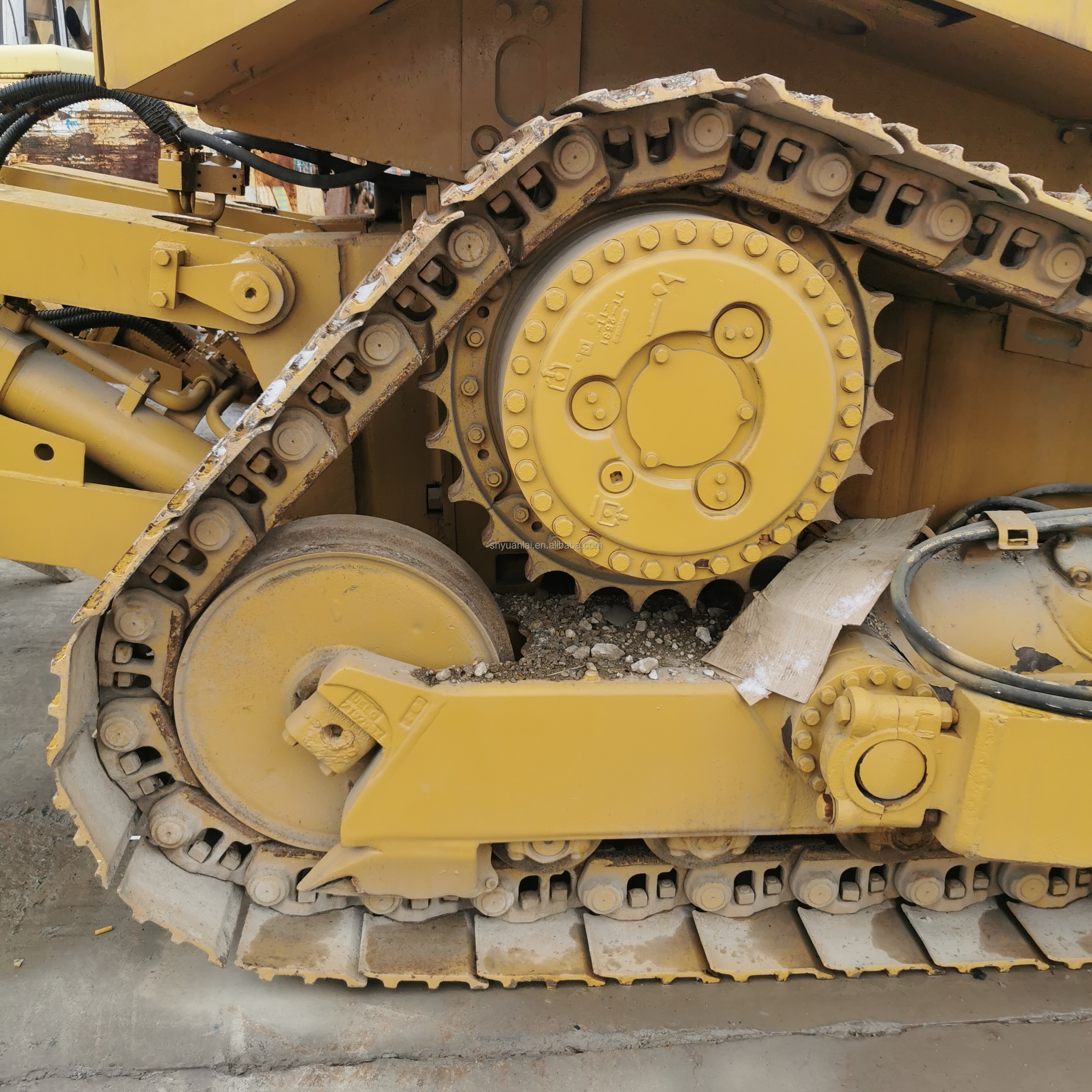 Used CAT D7R Crawler Bulldozer original japan Caterpillar D7G D7H D7R Dozers for sale
