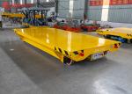 Steel Cast Wheel Battery Track Transport Trolley