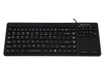 Antibacterial Medical Waterproof Keyboard USB PS/2 Interface With Full Keys /