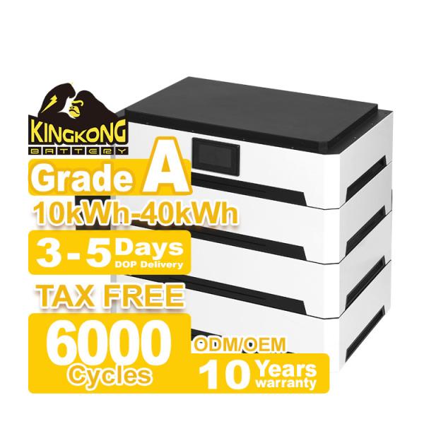 Metal Case Lithium Ion 51.2V Home Commercial Solar Energy Battery Storage System