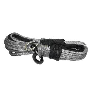 Wholesale 12mm*30m Harbor Freight Winch Rope With Hook , Offroad Nylon Winch Cable from china suppliers