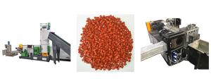 Wholesale HDPE LDPE Double Stage Plastic Granules Machine Flakes Film PP PE Plastic Pelletizing Machine from china suppliers