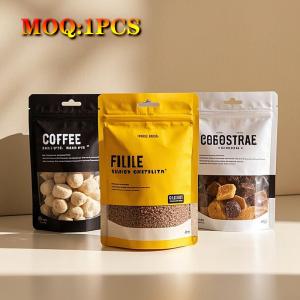 Wholesale Customized Printed Plastic Aluminum Foil Mylar Zipper Food Nuts Snack Packaging Stand Up Pouch from china suppliers