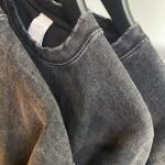 Acid Vintage Washed 250g Men's T-shirts Distressed Heavyweight Blank Oversized T