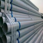 Round Hot Dip Galvanized Steel Pipe Seamless Type High Precision For Boiler