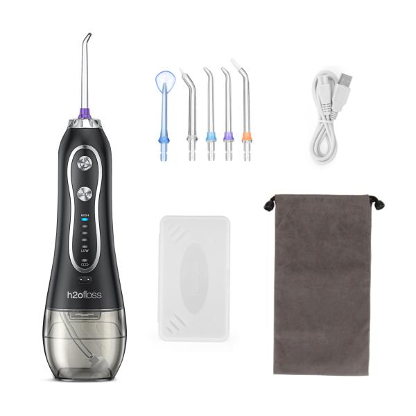 Cordless Dental Water Flosser With Big 2500mAh Battery And 300ml Tank For