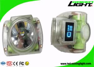 Wholesale 6800mA Waterproof Rechargeable LED Mining Headlamp 232lum 13000Lux Smart OLED Display from china suppliers
