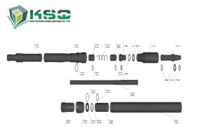 Wholesale CNC Milling Rock Drilling Tools Water Well Drilling Drill Rod for Mining from china suppliers