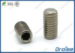 M6 Flat Point Stainless Steel Socket Set Screw