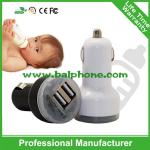 Car Cigarette Powered Dual 2 USB Adapter Charger for Mobile phone