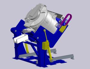 Wholesale 1000KG Molten Aluminum Transfer Ladles Essential Equipment For Smooth Aluminum Transfer from china suppliers