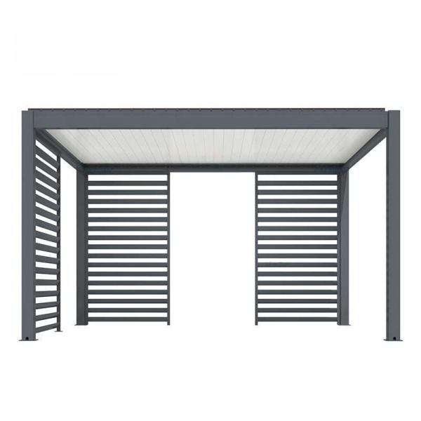 Patio Flipping Louver Pavilion Garden Villa Upscale Awning Aluminum Alloy