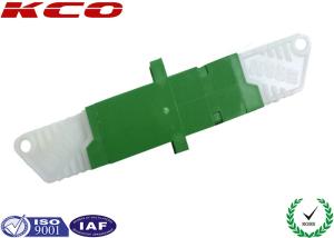 Wholesale E2000 APC Fiber Optic Adapters , Optical Cable Coupler SM High Reliability from china suppliers