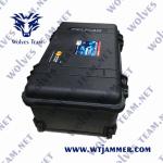 Military Waterproof Outdoor 6 Bands 2500m 600W UAV Jammer