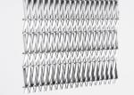 Interior Wall Cladding Architectural Woven Metal Mesh 3.6mm ISO9000 Certified