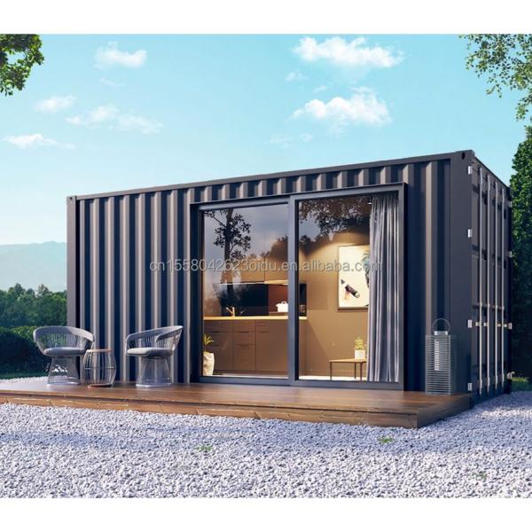 Modern Design 20ft/40ft Luxury Fabricated House Prefab Shipping Container Home Houses EU Portable 20ft Expandable House