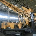 Hydraulic Crawler Well Drilling Machine 1000m Pneumatic Borehole Rig With Diesel