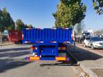 3 Triple Axle Cargo Trailer Side Wall Cargo Semi Trailer Truck 40-60 Tons