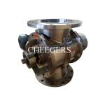 SS304 DN200 Pneumatic Rotary Valve Tapioca Starch Airlock Feeders
