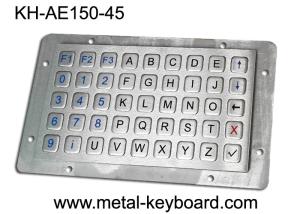 Wholesale 45 Keys Vandalproof Laptop Panel Mount Keyboard Anti Vandal SS from china suppliers