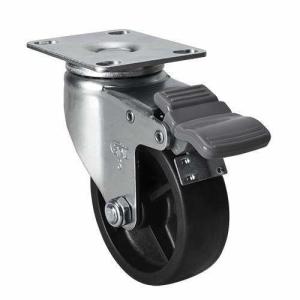 Wholesale Po Wheel Material 3&quot; 70kg Plate Brake Caster 3623-03 for Smooth and Quiet Operation from china suppliers