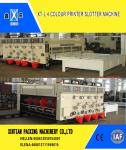 Manual Feeding Carton Making Machine / Paper Carton Printing Machine Witn