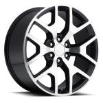 22" Rims Chevrolet Replica Wheels Silverado Tahoe Yukon Sierra Chrome GY Eagle