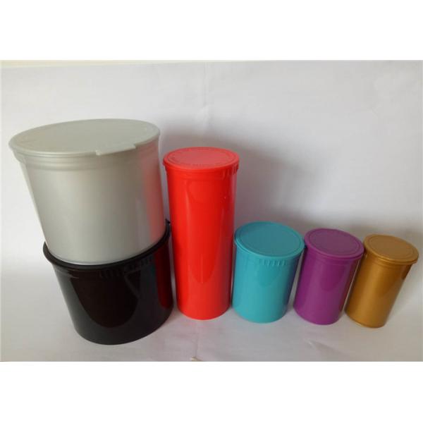 Pharmacy Pop Top Containers Translucent Green H70mm*D39mm Safe Without Sharp Edges