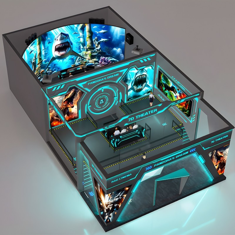 Wholesale VR Track Cinema Interactive Digital Projection Theater Simulator from china suppliers