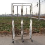 500pounds Stainless Steel Tray Trolley For Baking And Drying , Cooling Trolley