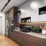 Modular Kitchen Cabinets Professional Customized Design for Luxury Wooden